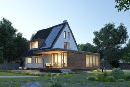 Nachhaltig geplantes Zuhause mit zukunftsfähiger Architektur 